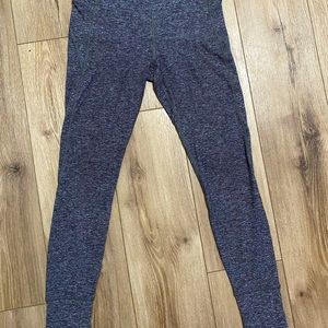 Lululemon heathered gray full length leggings